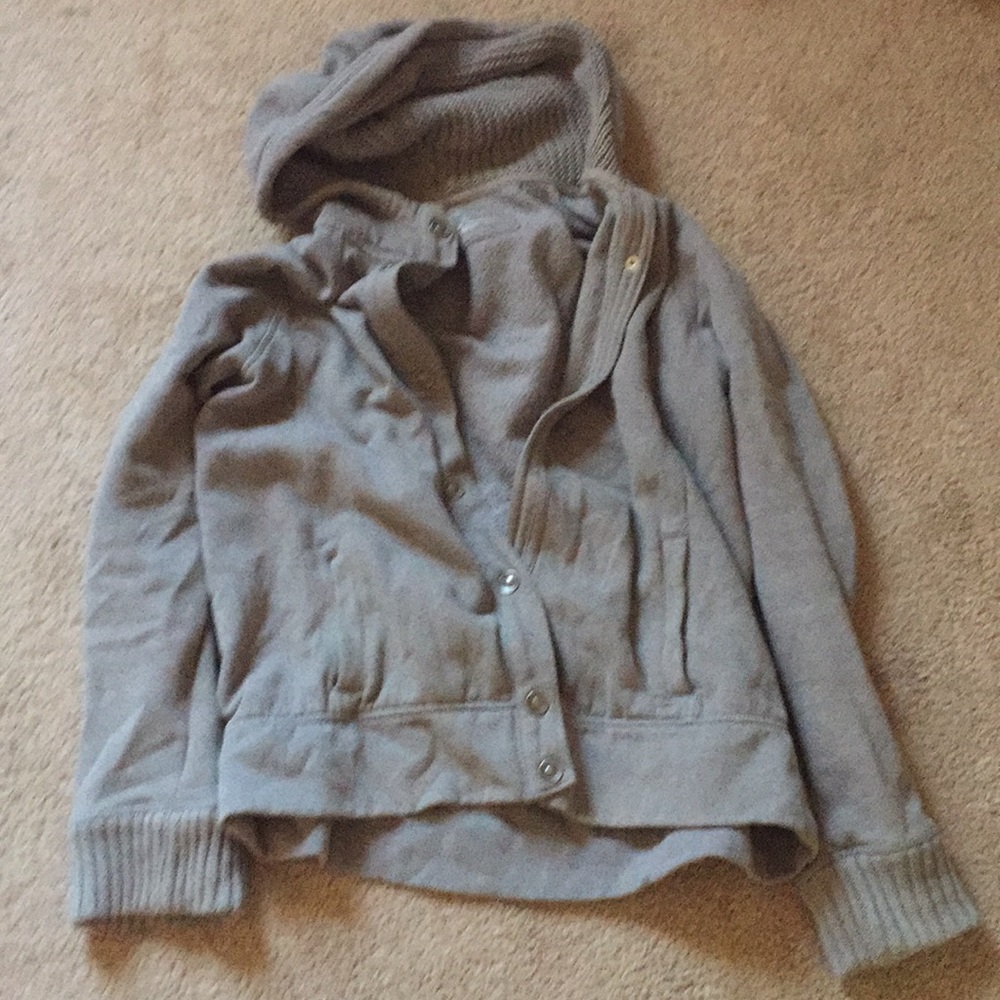 Large Thick Grey Hoodie Sonoma